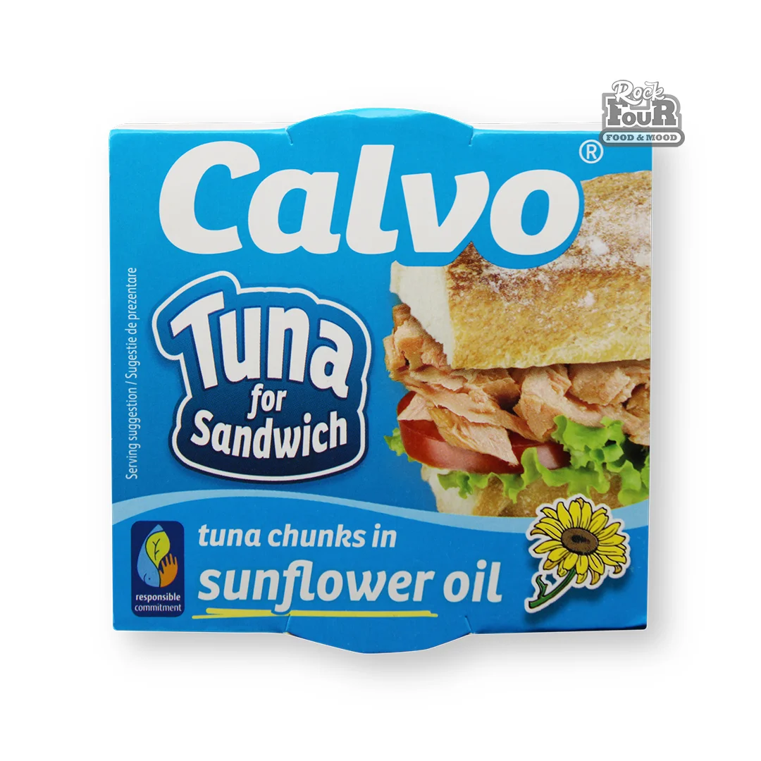 Tuna in sunflower oil "CALVO" for sandwich 160g